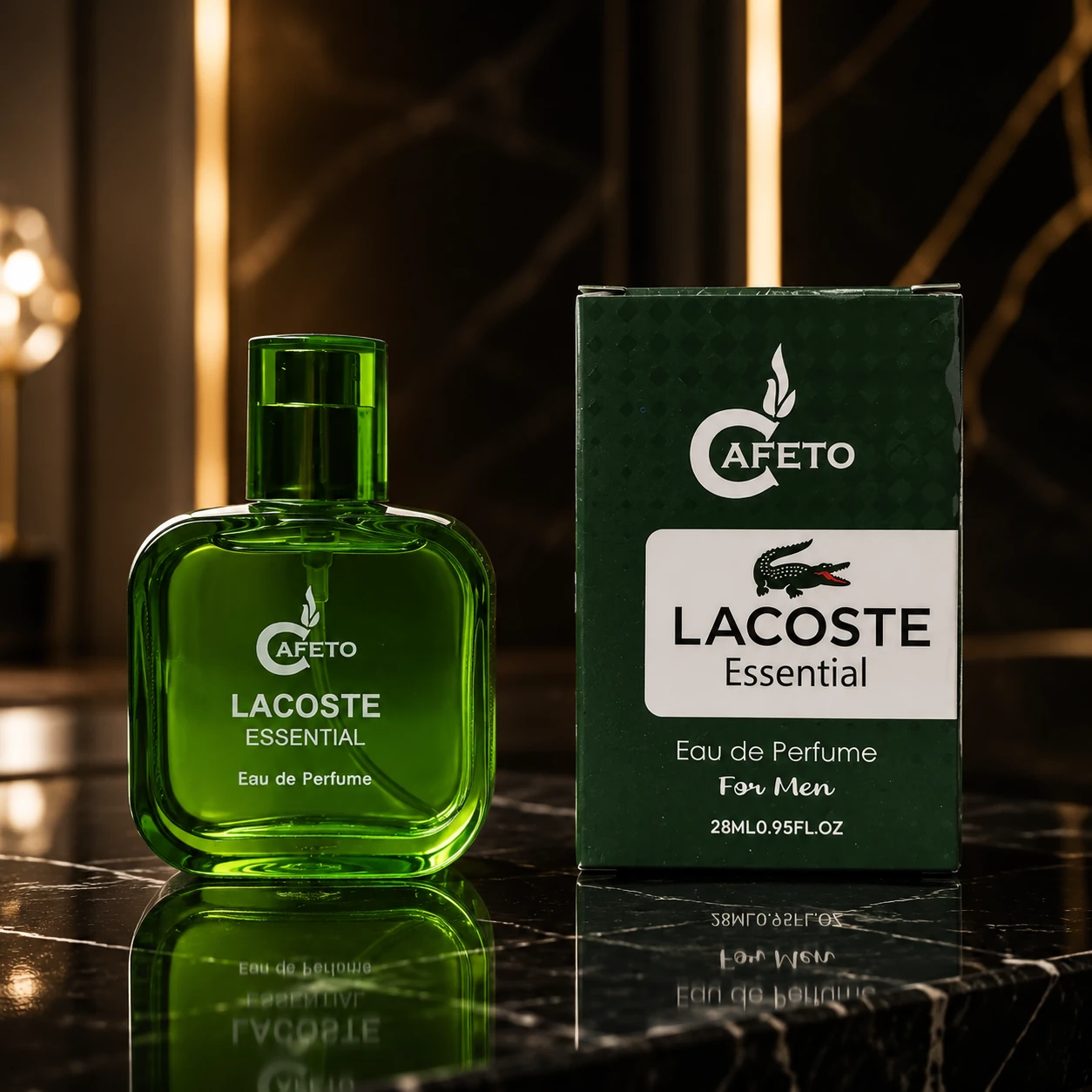 ادکلن مردانه لاگوست اسنشیال سبز – Lacoste Essential