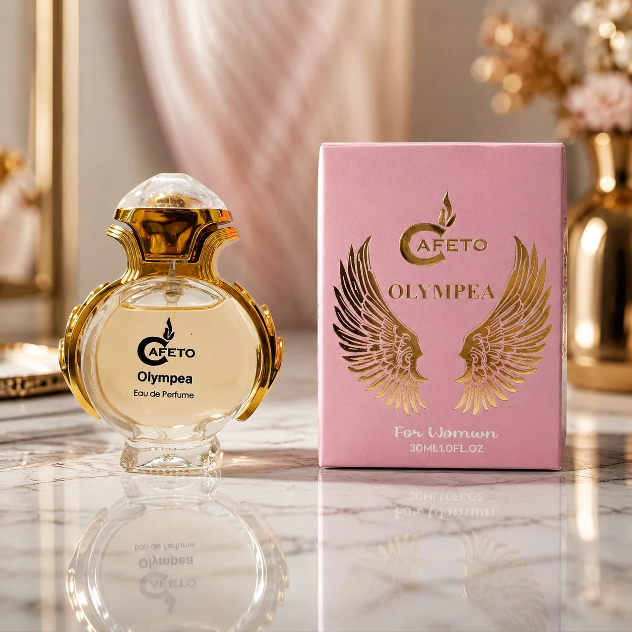 ادکلن زنانه Cafeto Olympea