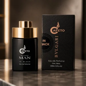 ادکلن مردانه Cafeto BVLGARI MAN IN BLACK (بولگاری من این بلک)