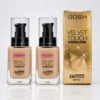 کرم پودر گاش (GOSH) مدل Velvet Touch با بسته بندی طلایی