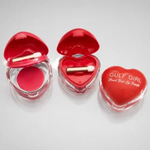 تینت قلبی شکل Gulf Girl در سه رنگ صورتی، قرمز و نارنجی.